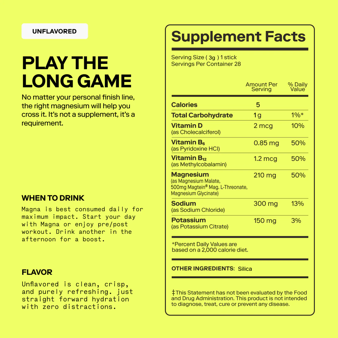 Magnesium Powered Electrolytes