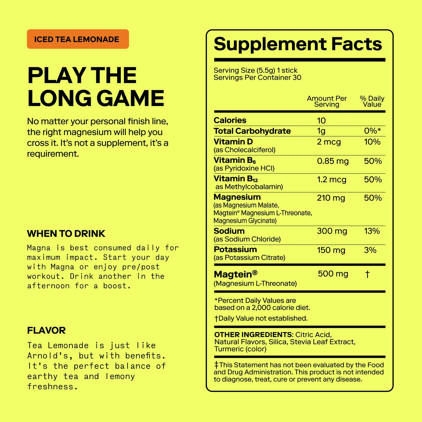 Magnesium Powered Electrolytes