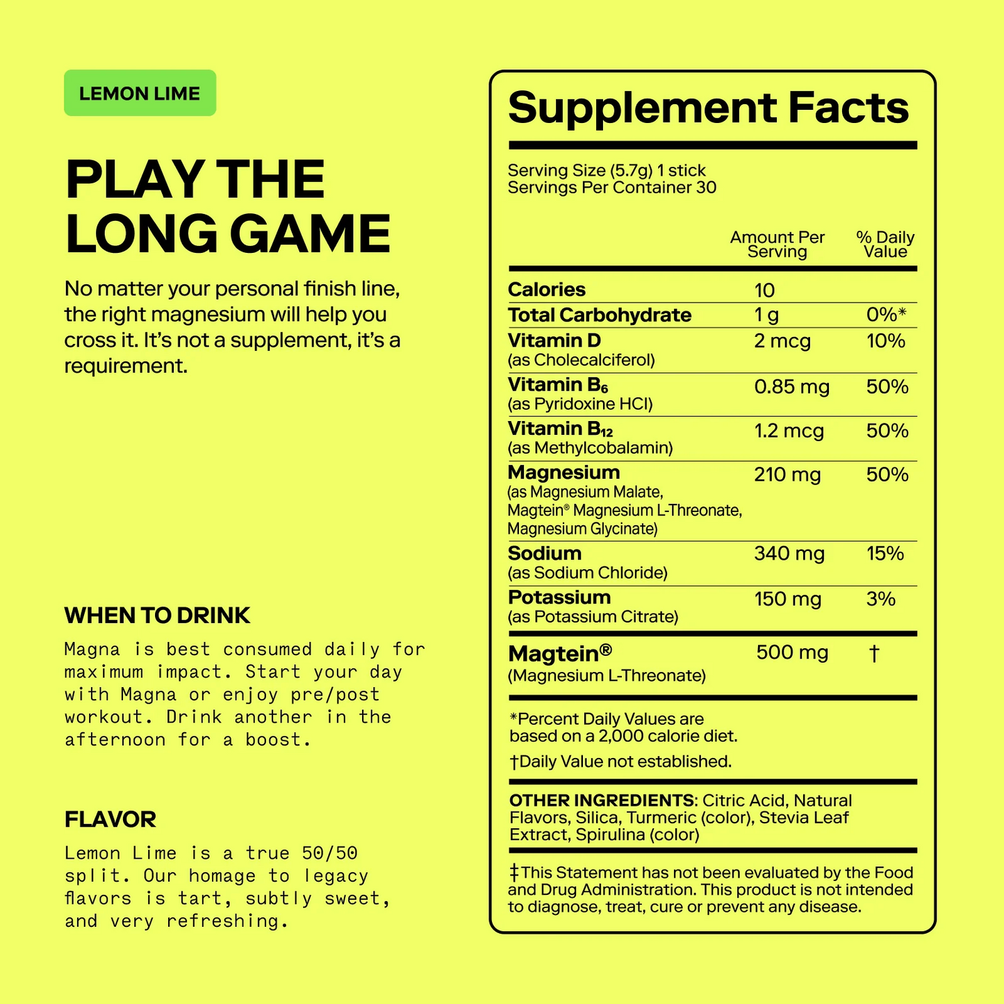 Magnesium Powered Electrolytes